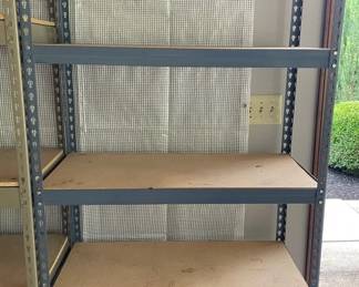 Large Sturdy Storage Shelf Assembled 