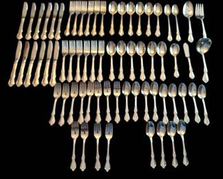 Oneidacraft Deluxe Stainless Silverware Set 68 Pieces