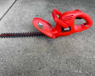 Black Decker Hedge Trimmer