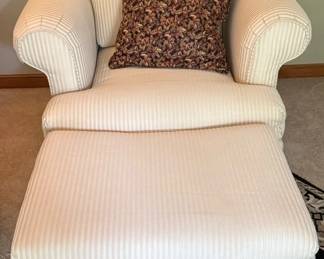 Striped Armchair Sofa