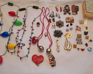 Costume Jewelry Christmas, Halloween,  More