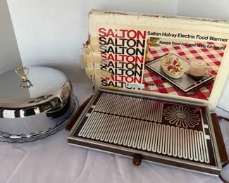 Salton Glass Hotray Cake Dish 