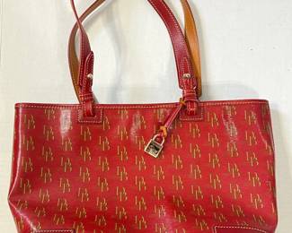 Dooney Bourke Red Shoulder Bag  AUTHENTIC