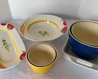 Crate Barrel Serving Ware 