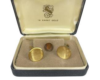 Vintage Cufflinks 14k