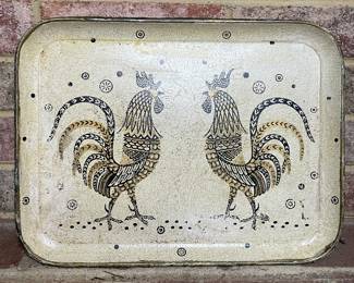 Starner Japan metal tray vtg