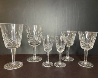 Waterford Lismore wine glasses & goblets