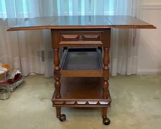 Vtg. bar cart