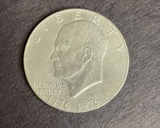 1776-1976 Bicentennial Eisenhower Dollar coin