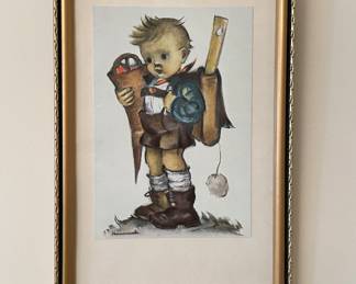 School Boy, Hummel print