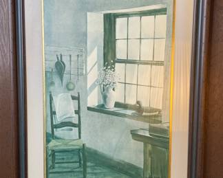 Flowers at the Window, Mildred ISands Kratz framed print