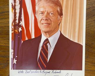 President Jimmy Carter Signed print