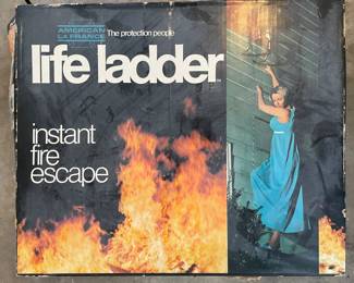 Life ladder instant fire escape