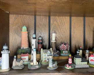 Lighthouse miniature collection