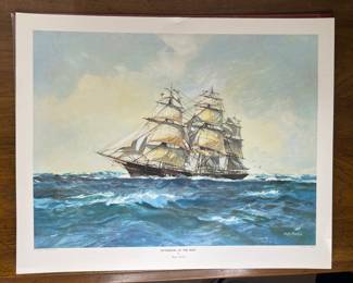 Sovereign of the Seas, Hugh Knollys print