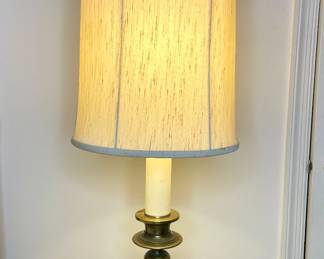 Brass table lamps (2) vintage