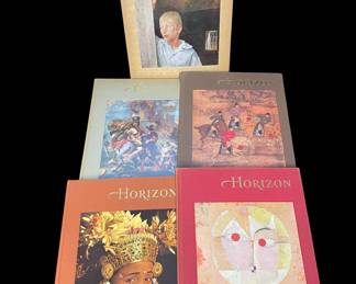Horizon: A Magazine of the Arts Series books vtg