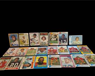 Redskins and other football trading cards