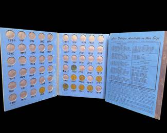 US Penny Coin collection vtg