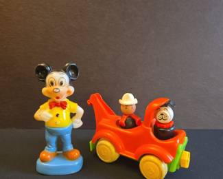 Vtg. Disney toys