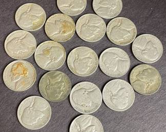 US Nickels 1930’s - 1950’s, Some during WWII