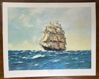Flying Cloud, Hugh Knollys print