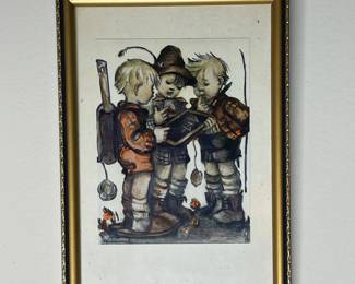 School Boys, Hummel print