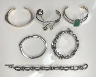 Sterling silver bracelets