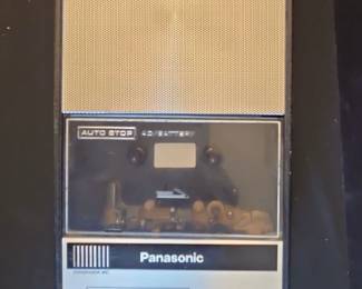 Panasonic Autostop tape recorder