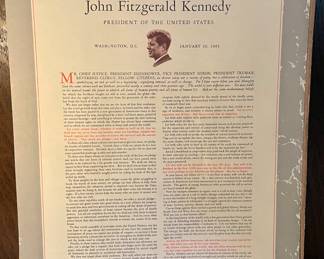 The Inaugural Address of JFK
