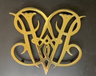 Brass trivet