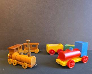 Vtg. wood toys