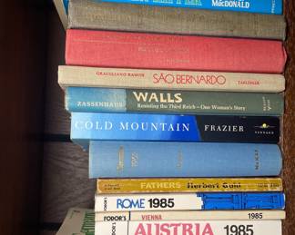 Vintage travel books