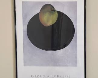 Georgia O Keefe, The Poetry of Things frames print