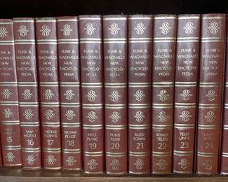 Funk & Wagnalls New Encyclopedia collection vtg