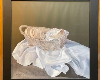 Framed Salvador Dali print, The Basket of Bread