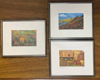 John Galbo artist - Burgandy France, Mosel Germany, Baden Germany