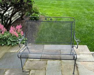 Wrought Iron two seat