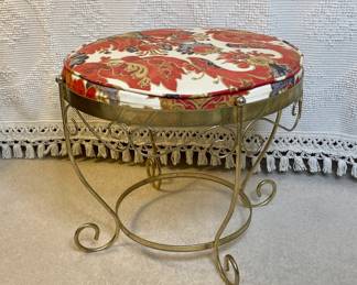 Vintage vanity stool
