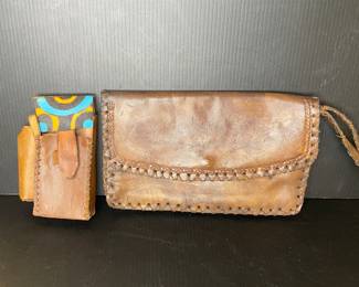 Vintage leather accessories