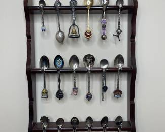 Souvenir spoon collection vintage