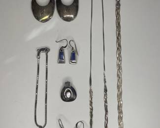 Sterling silver jewelry