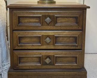 Drexel bedside table