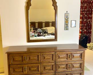 Drexel Esperanto Collection 9 drawer long dresser