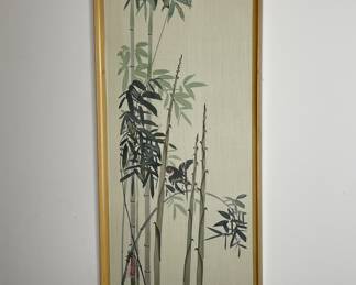 Chinese bamboo painting