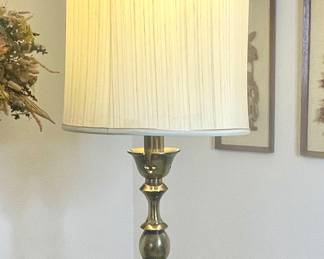 MCM brass table lamp