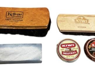 Vintage Shoe Shining Set