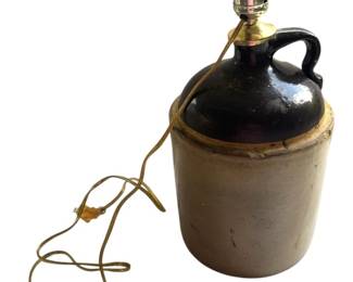 Pottery Jug Lamp