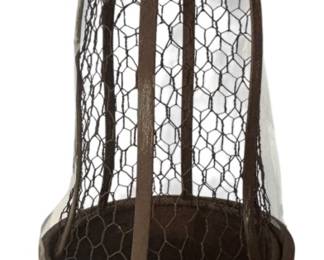 NEW Brown Metal Bird Cage