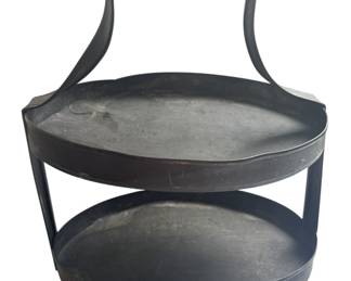 Two Tiered Metal Stand
